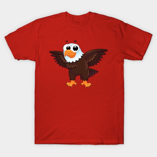 Young Eagle T-Shirt by ddraw